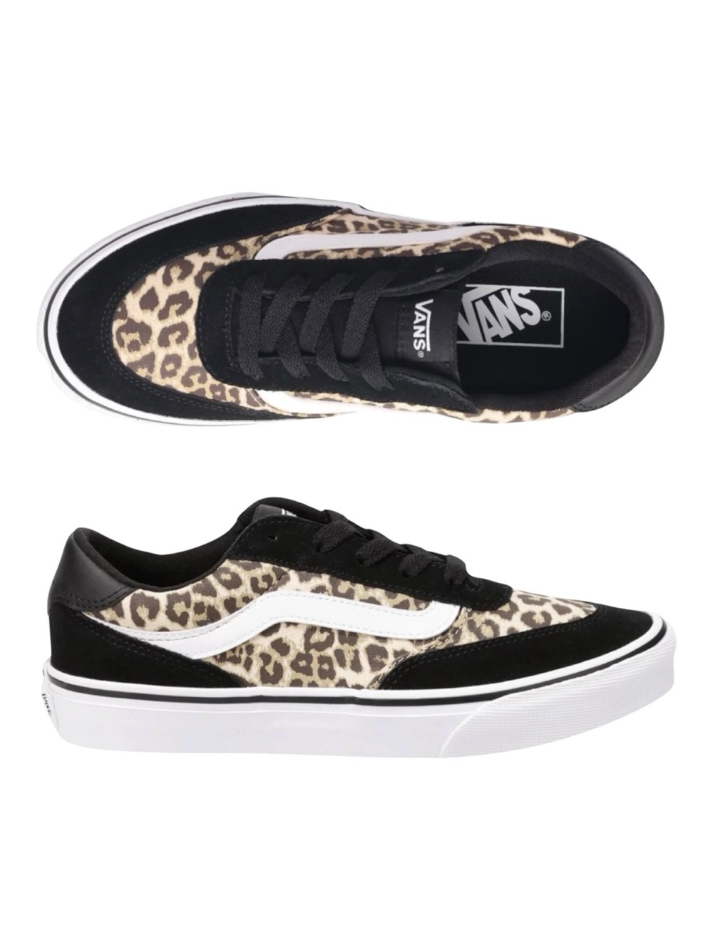 Vans Brooklyn Women's Leopard Casual Sneakers
